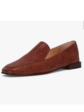 FRYE Claire Venetian Leather Loafers Spice Brown Size 10 Like New